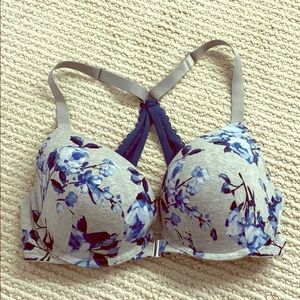 Cacique Lace Racerback Underwire Bra!